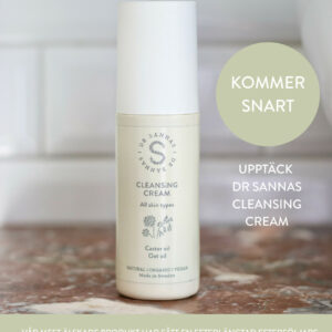 NYHET! Lanseras snart i shoppen – Dr Sannas Cleansing Cream